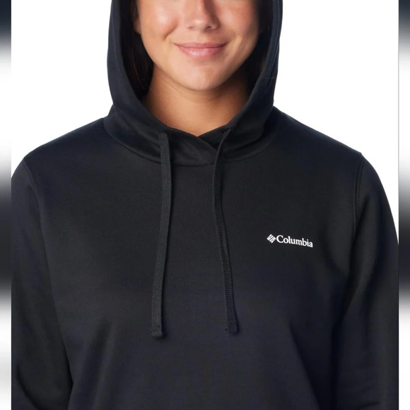 NWOT Columbia Black Hoodie Sweatshirt - Picture 4 of 6